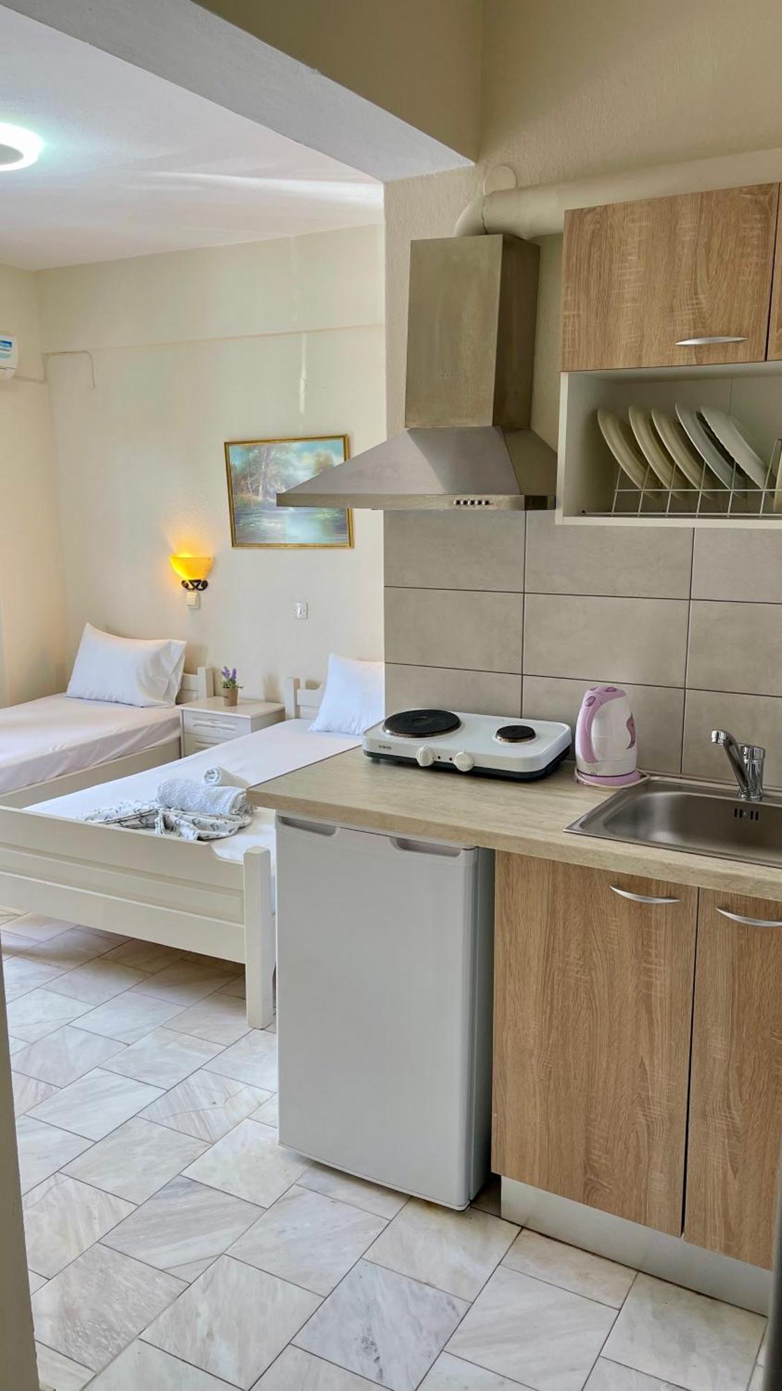 Velonis Apartments Leptokaryá Luaran gambar