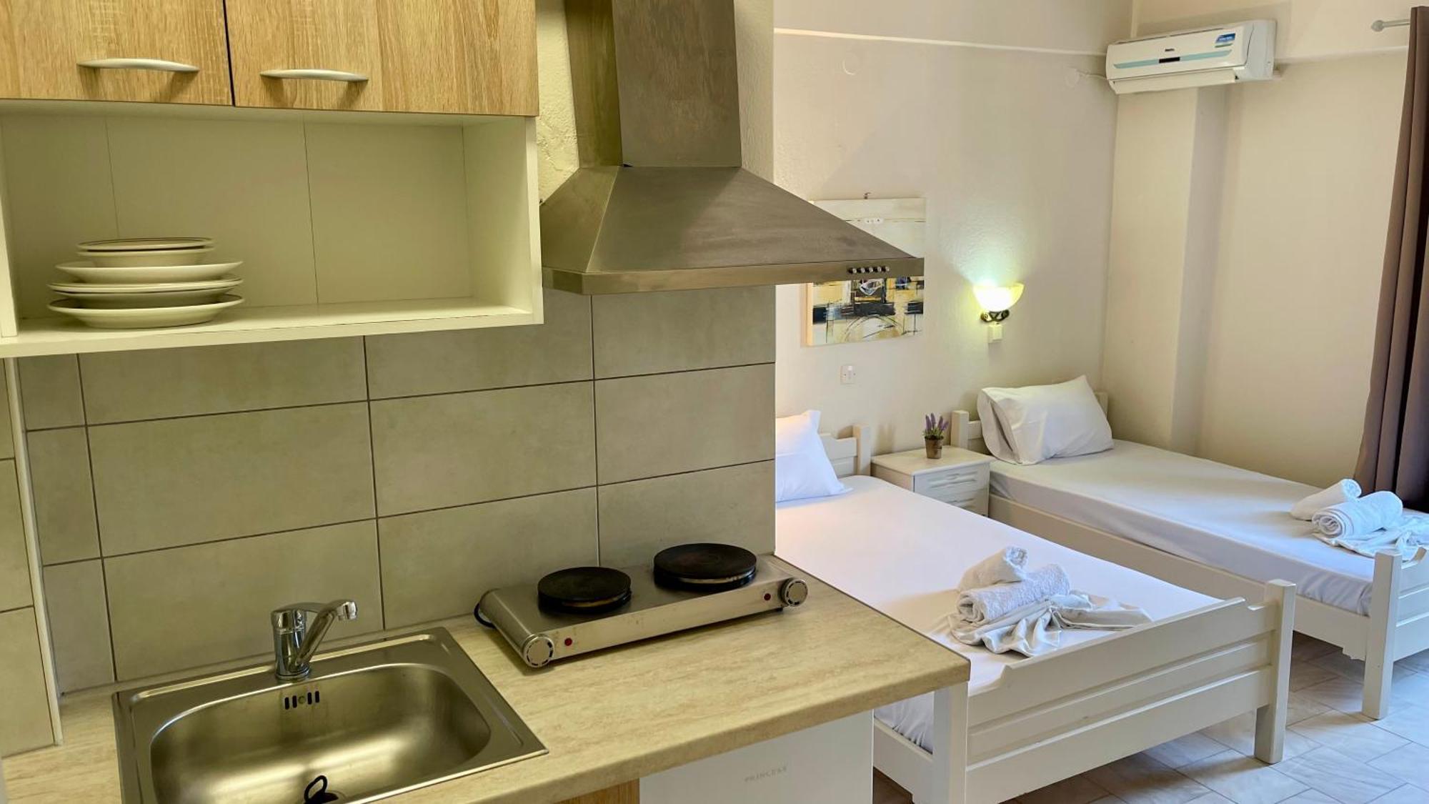 Velonis Apartments Leptokaryá Luaran gambar