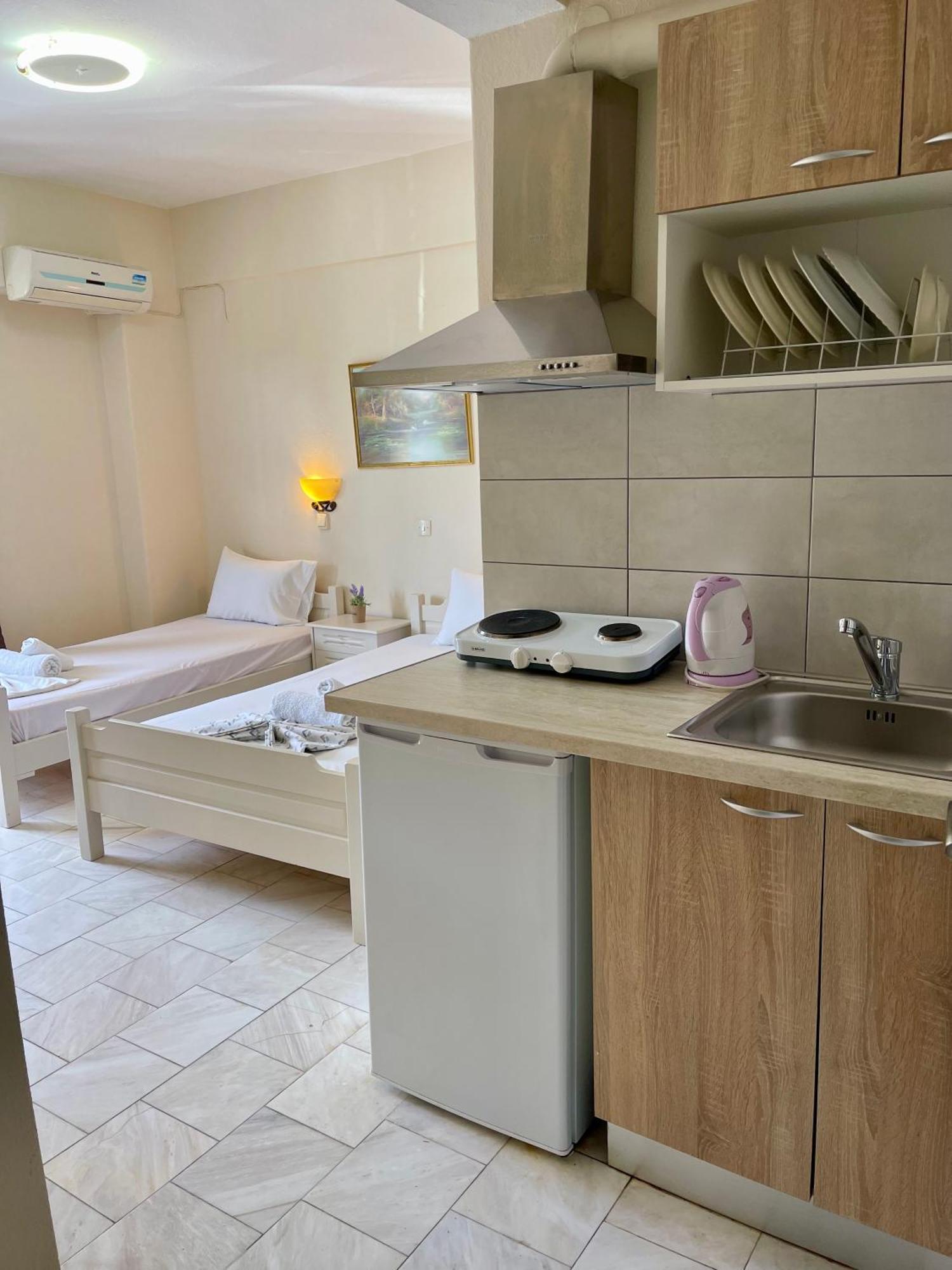 Velonis Apartments Leptokaryá Luaran gambar